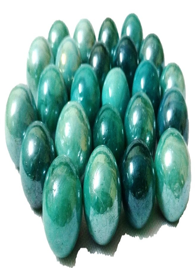 مجموعة DS من الرخام الأزرق المستدير لأحواض السمك، والمزهريات، والحدائق، والطاولات، والنوافير، 24 قطعة